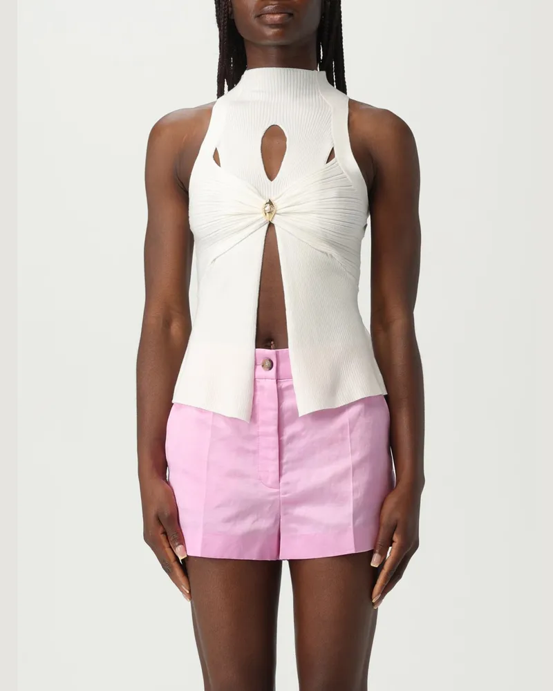Elisabetta Franchi Top damen Weiß