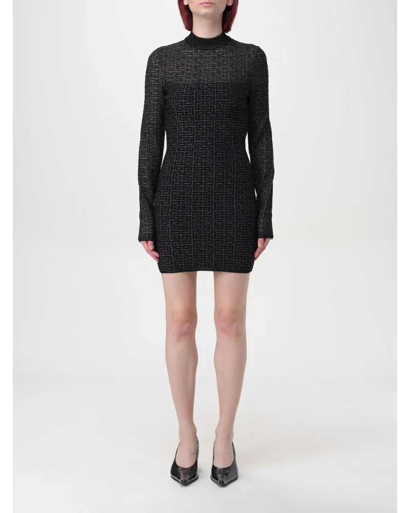 Balmain Kleider damen Schwarz