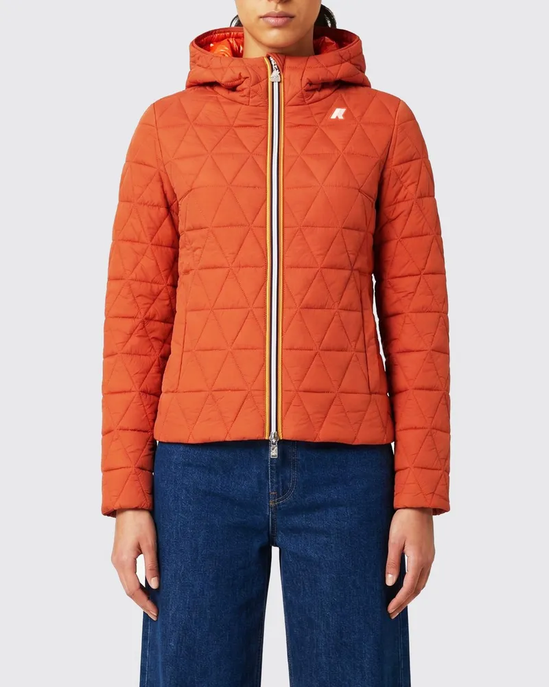 K-Way Jacke damen Orange
