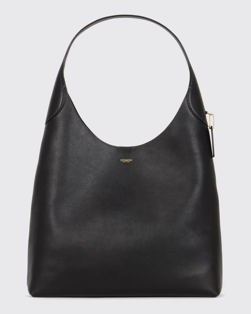 Coach Schultertasche damen Schwarz