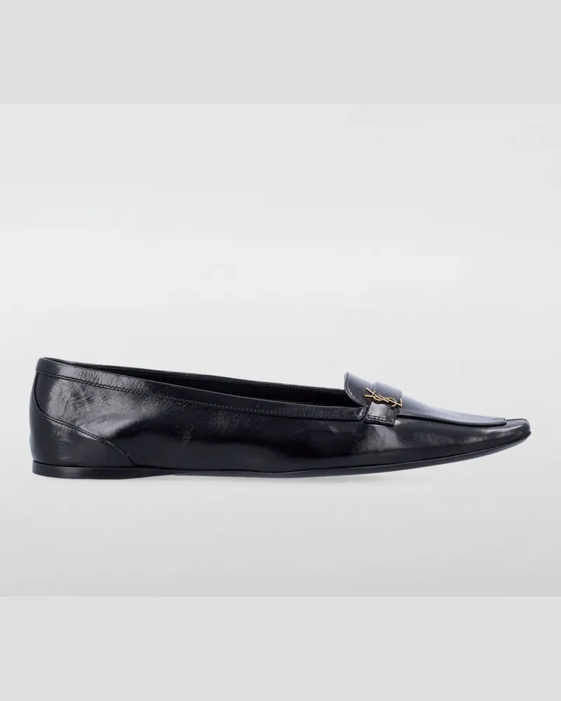 Saint Laurent Flache schuhe damen Schwarz