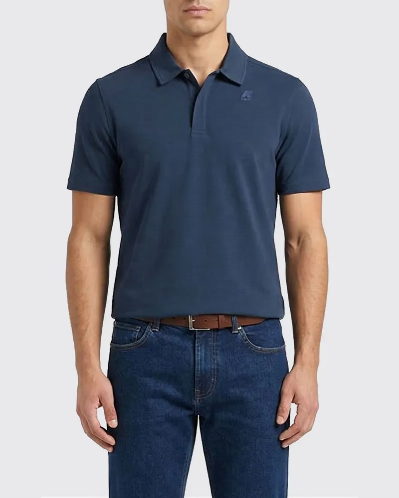 K-Way T-shirt herren Blau