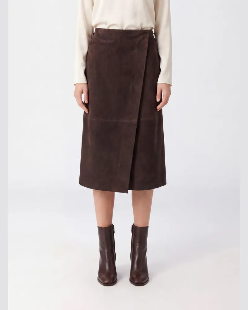 Semicouture Rock damen Braun