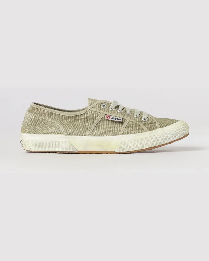 Superga 2750-Cotu Classic Sneakers aus Baumwoll-Canvas Grün