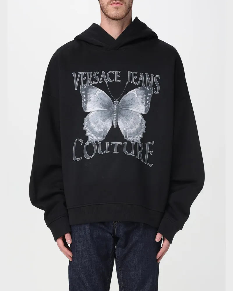 Versace Jeans Sweatshirt herren Schwarz