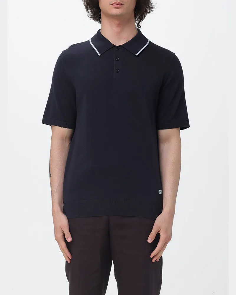 Paul Smith Polohemd aus Bio-Baumwolle Blau