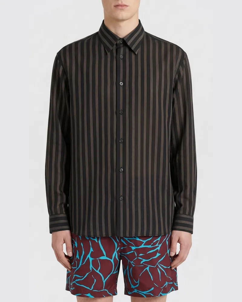 Dries van Noten Hemd herren Schwarz