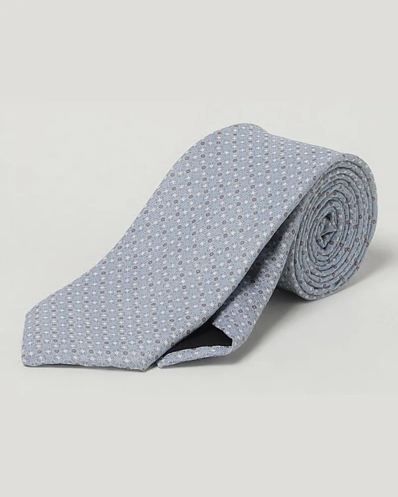 HUGO BOSS Krawatte herren Hellblau