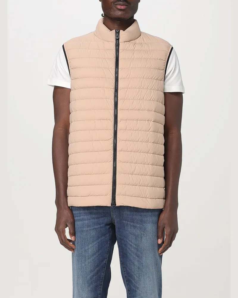 Peuterey Gesteppte Nylonweste Beige