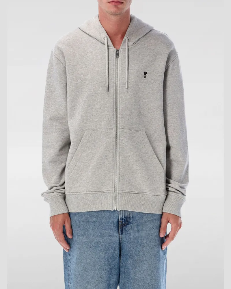 AMI Paris Sweatshirt herren Grau