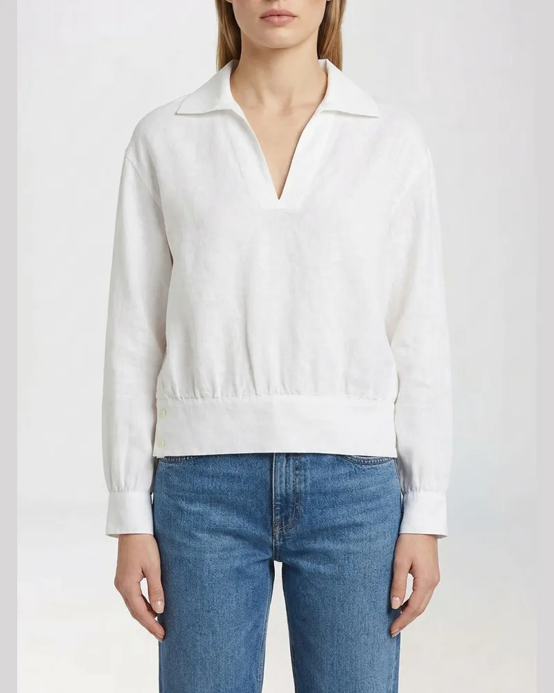 ASPESI Top damen Weiß