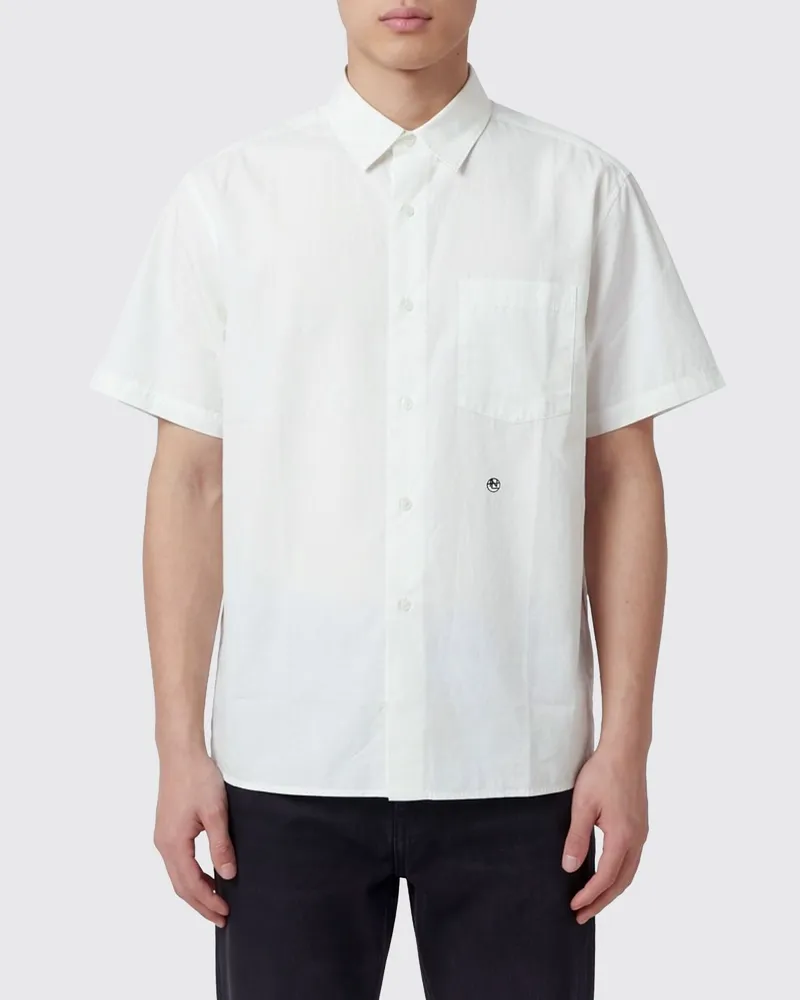 nanamica Hemd herren Weiß