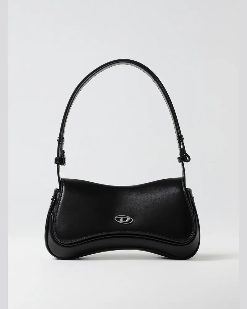 Diesel Schultertasche damen Schwarz