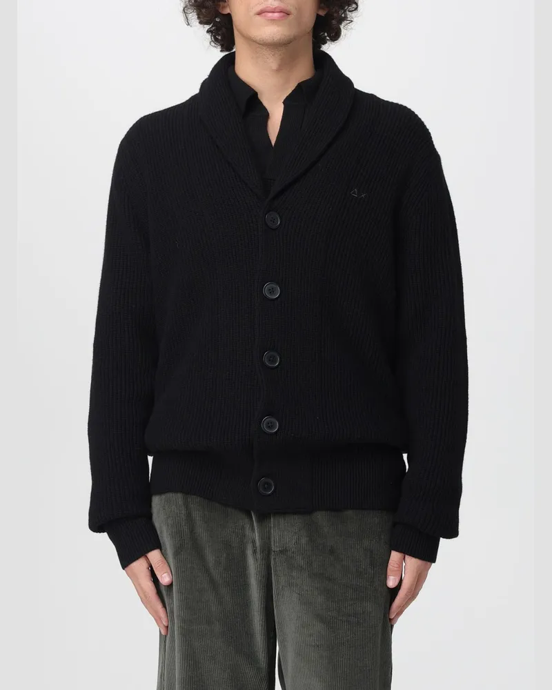 Sun68 Strickjacke herren Schwarz
