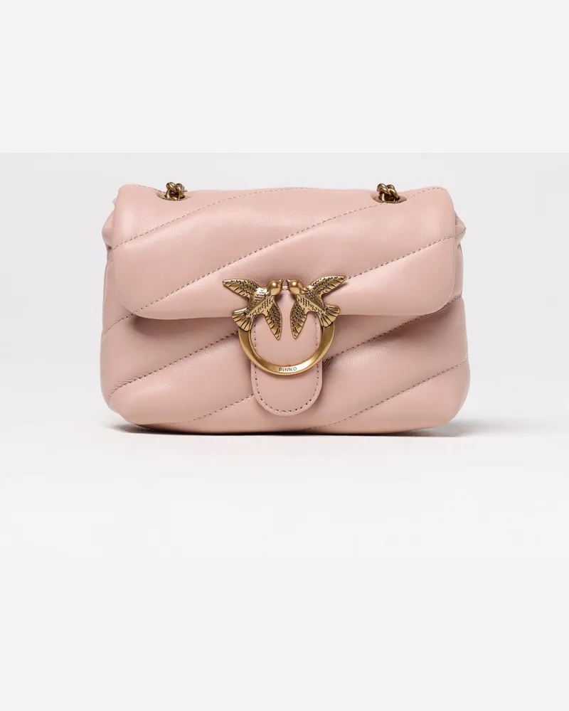 Pinko Schultertasche damen Puder