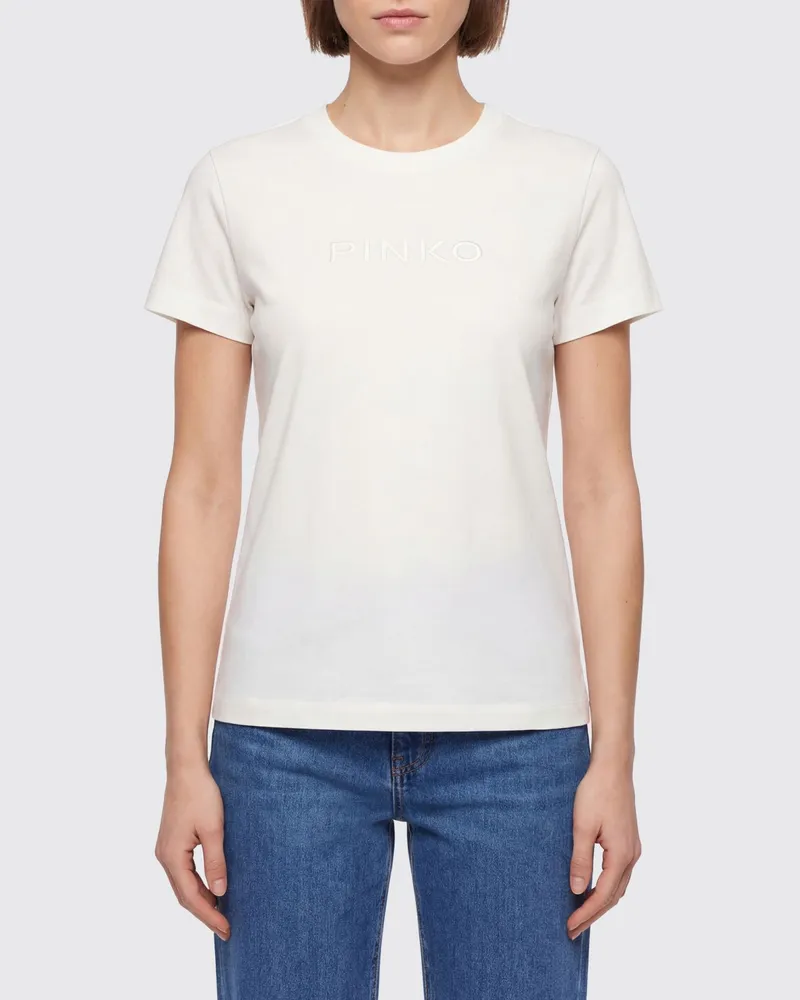 Pinko T-shirt damen Weiß