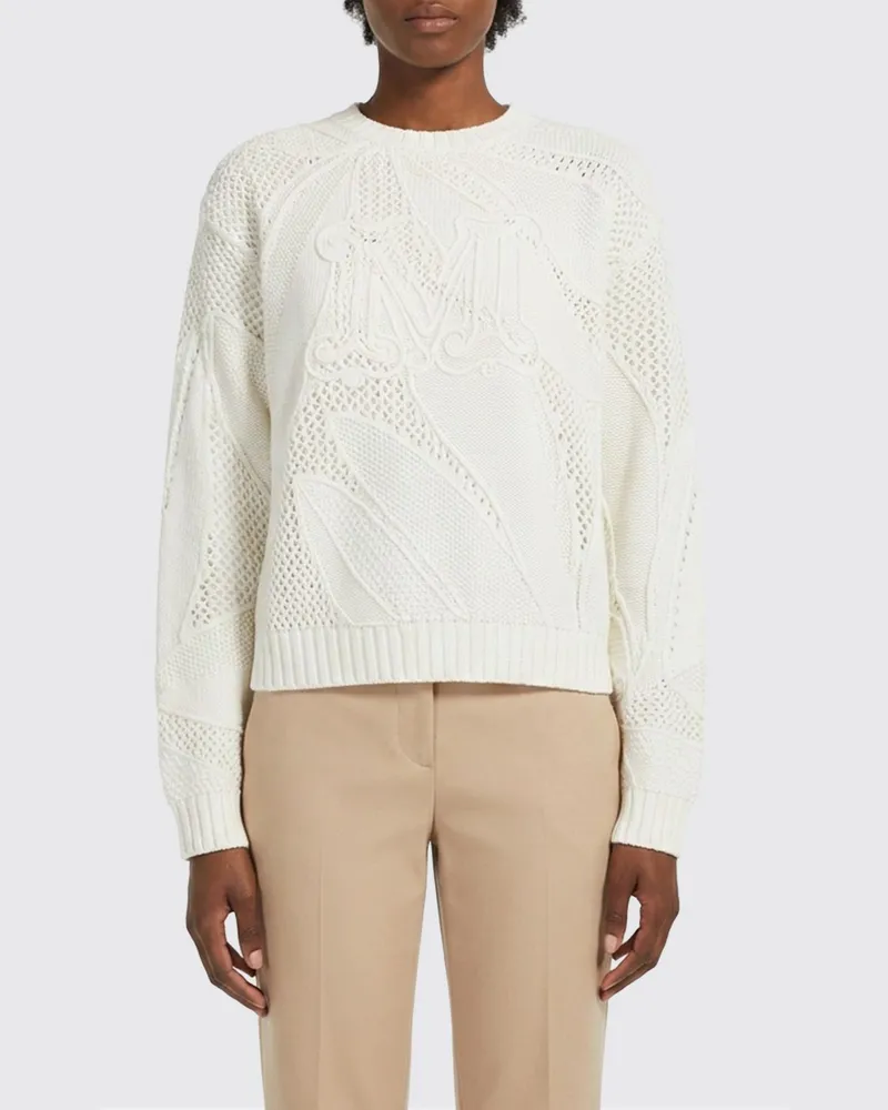Max Mara Top damen Weiß