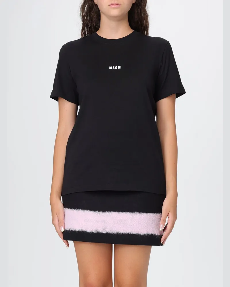 MSGM T-shirt damen Schwarz