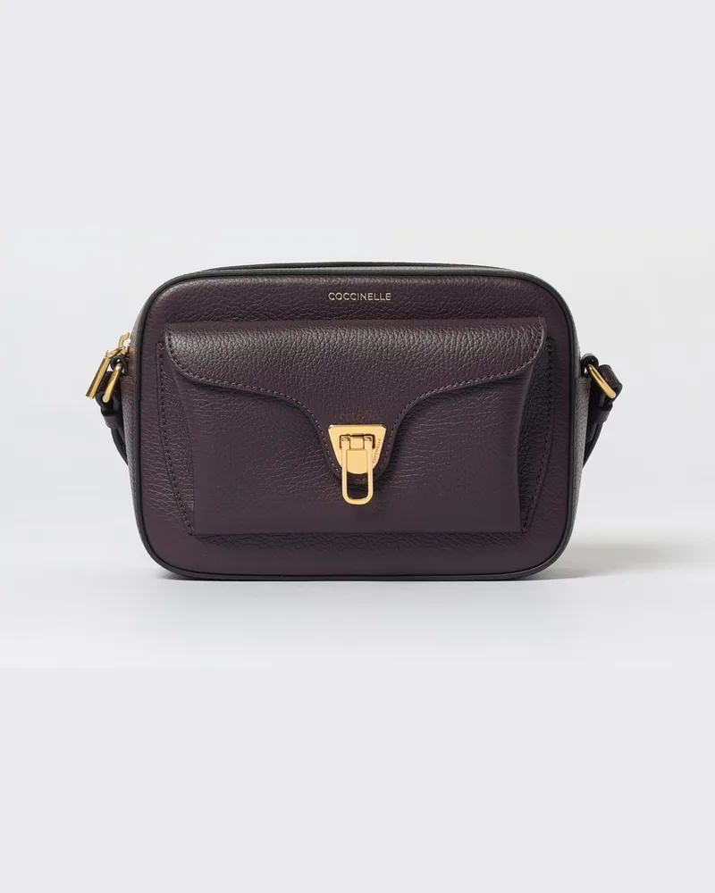 Coccinelle Schultertasche damen Pflaume
