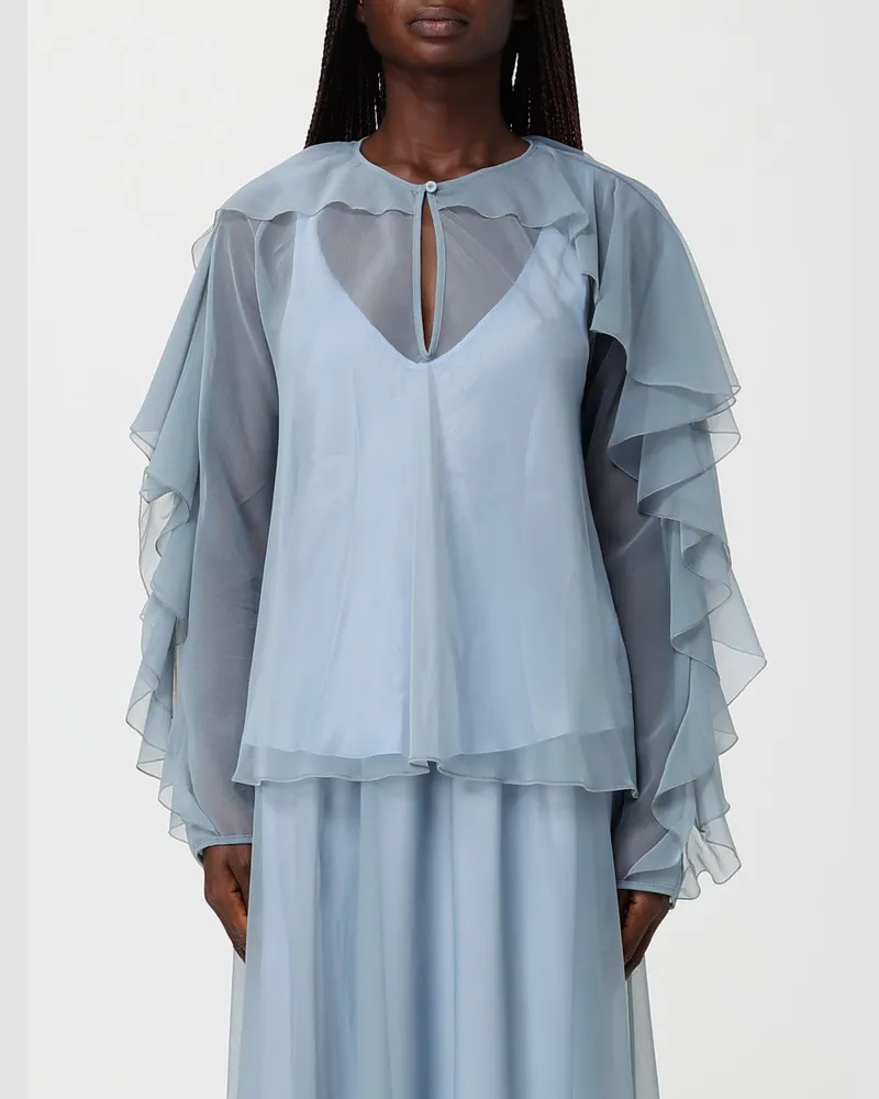 forte_forte Hemdbluse damen Beige