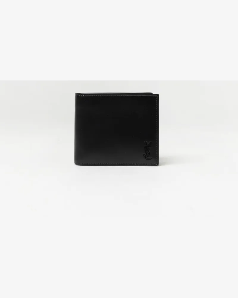 Saint Laurent Portmonnaie herren Schwarz