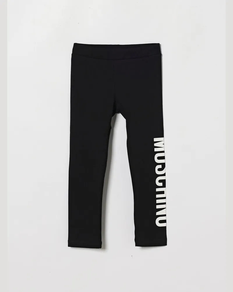 Moschino Baumwoll-Jogginghose mit Logo Schwarz