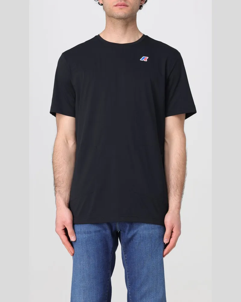 K-Way T-shirt herren Schwarz