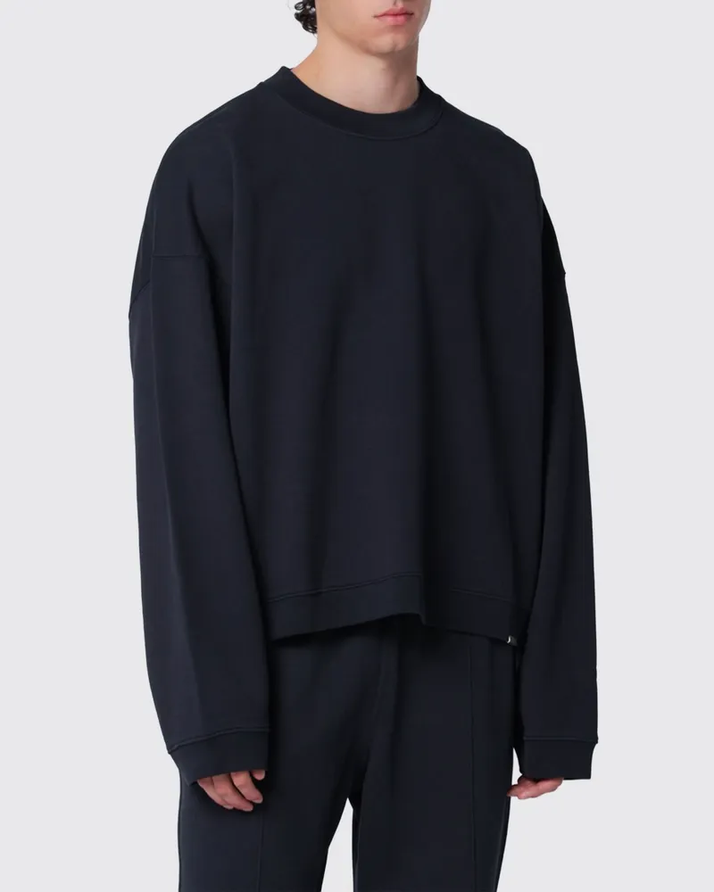 REPRESENT Relaxed-Fit Sweatshirt mit Rundhalsausschnitt aus Baumwolle und überschnittenen Schultern Navy