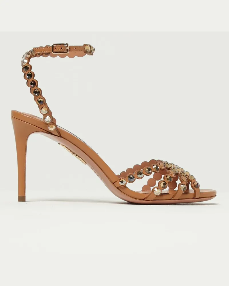 Aquazzura Sandalen mit absatz damen Beige