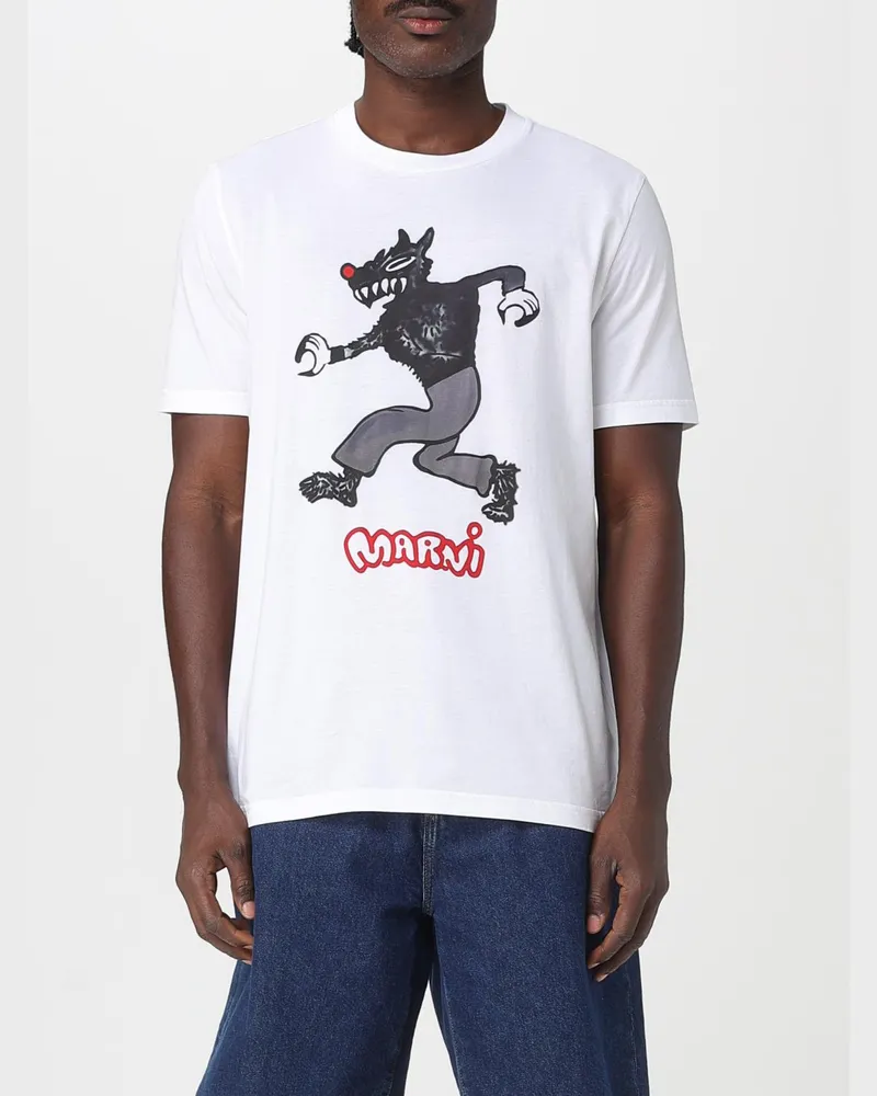 Marni T-shirt herren Weiß