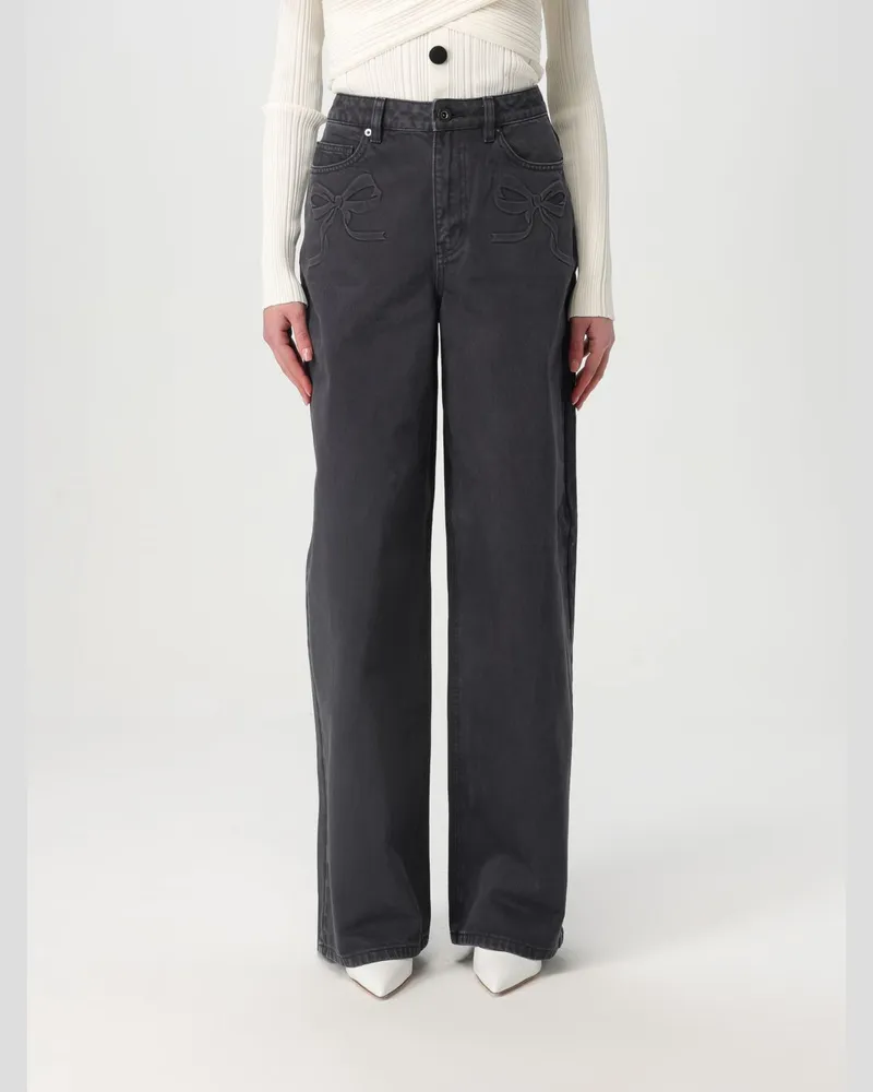 Self-Portrait Jeans herren Grau