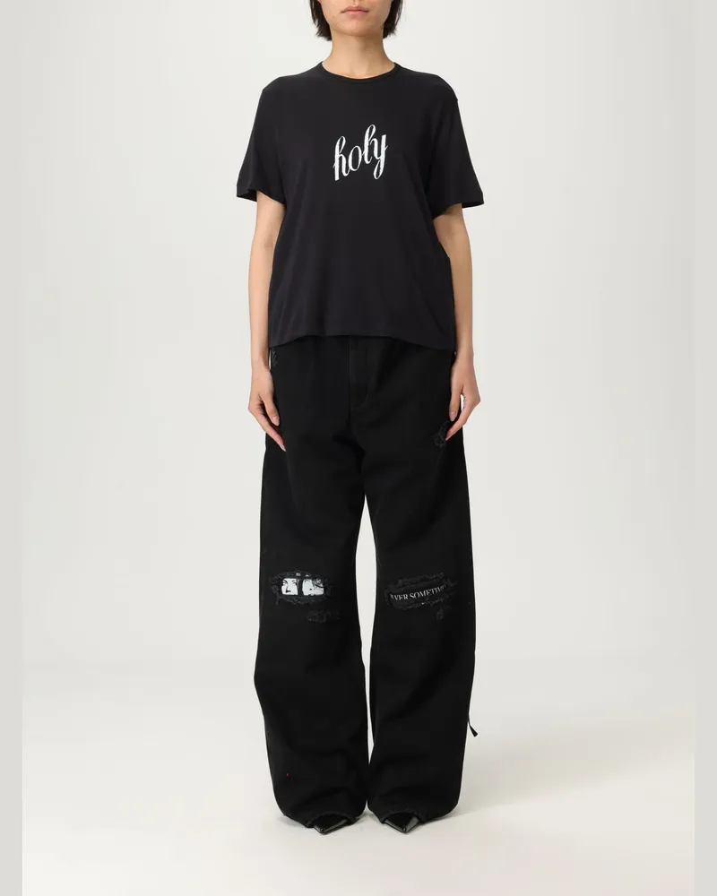 Ann Demeulemeester T-shirt damen Schwarz