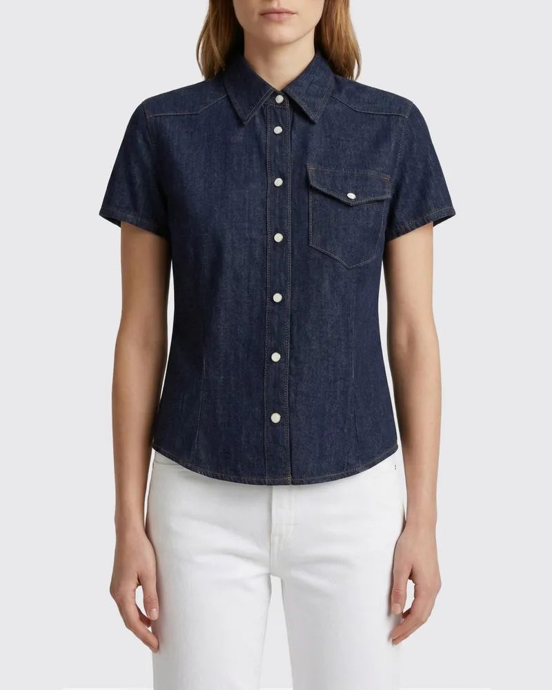 KHAITE Top damen Blau