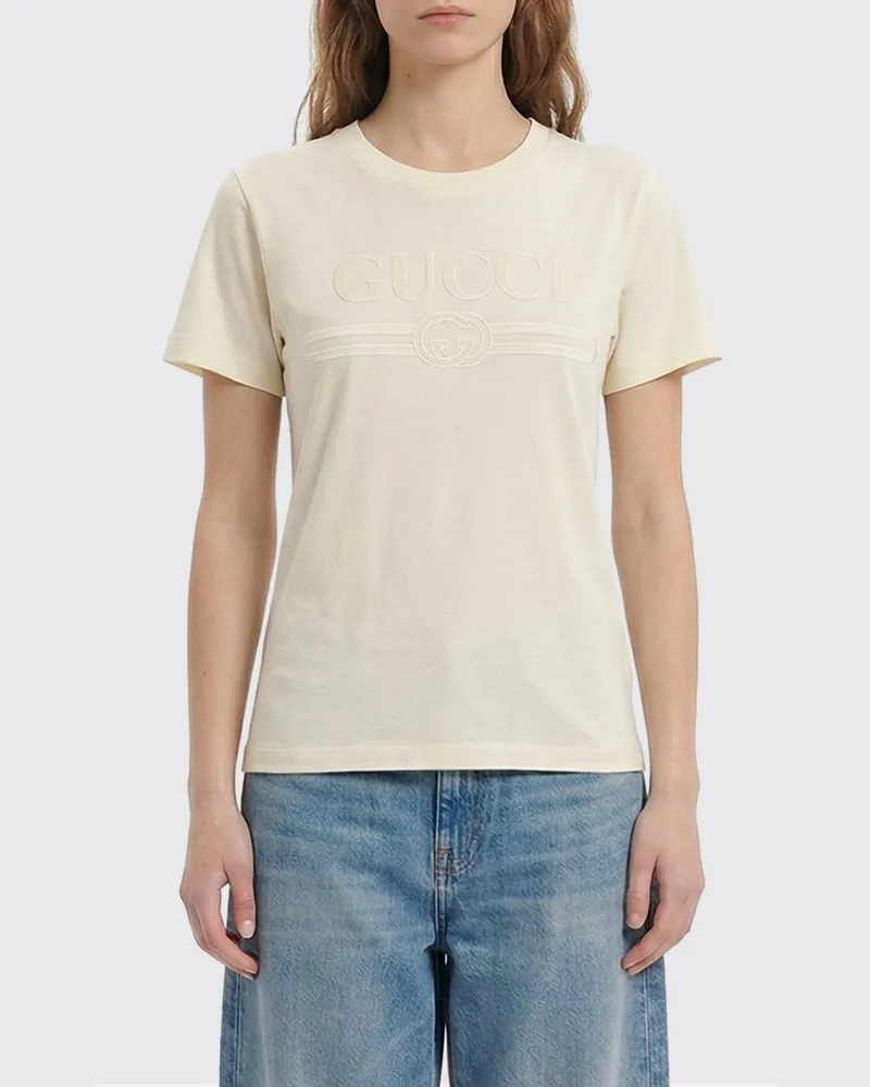 Gucci T-shirt damen Milch