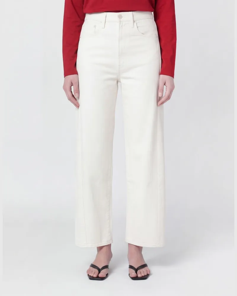 Mother Jeans damen Weiß