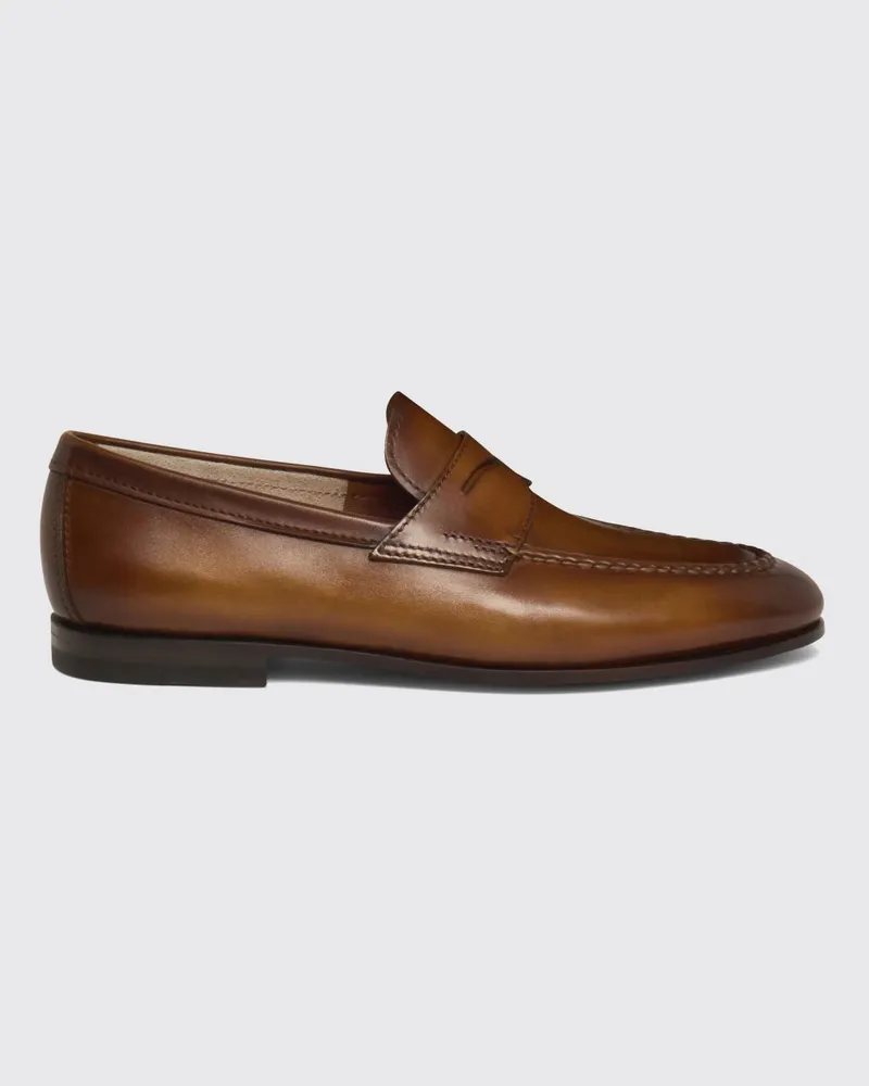 Santoni Mokassins herren Braun