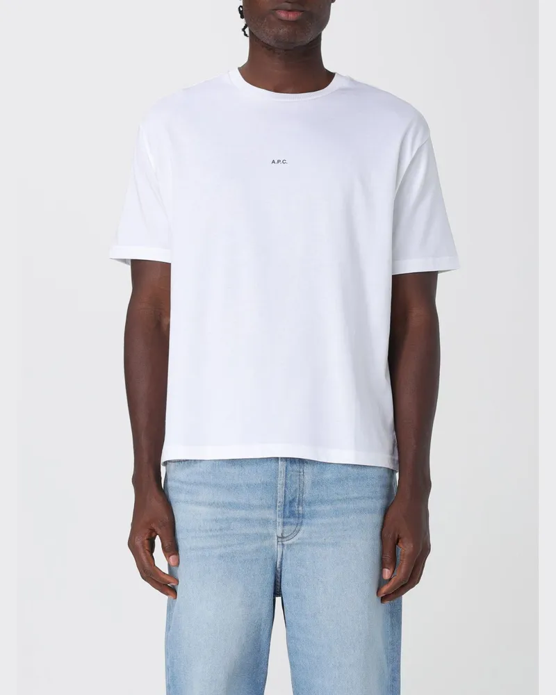 A.P.C. T-shirt herren Weiß