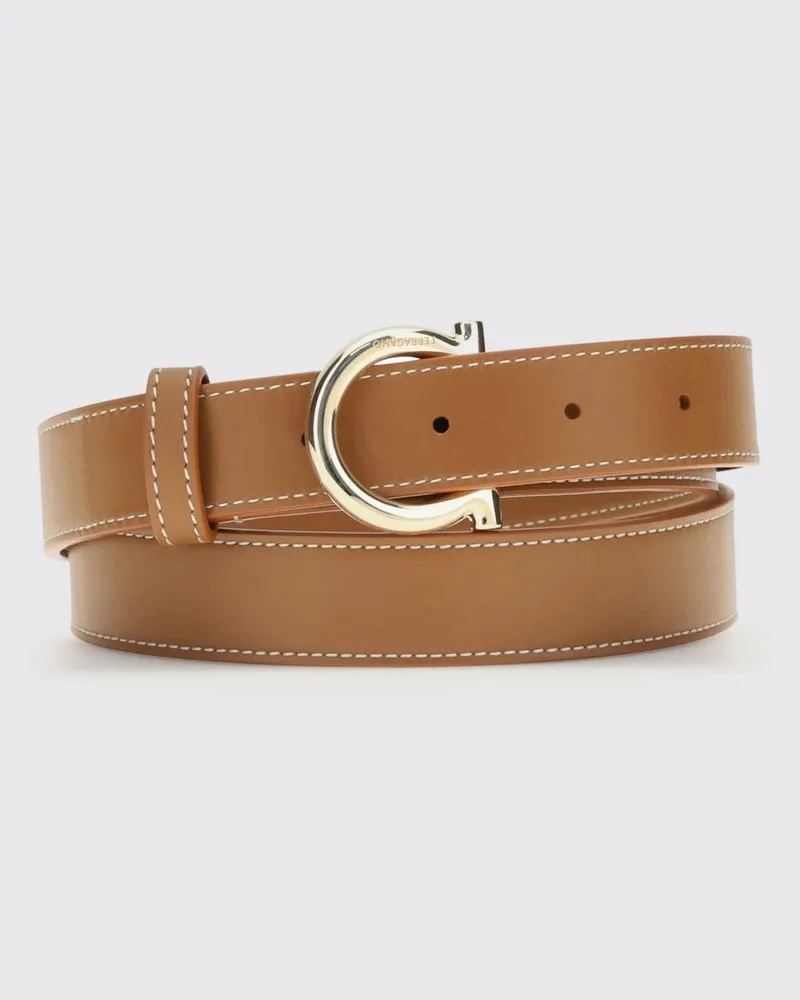 Ferragamo Gürtel damen Braun