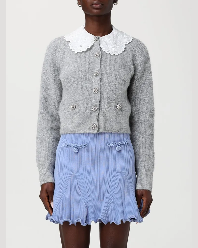 Self-Portrait Pullover damen Grau