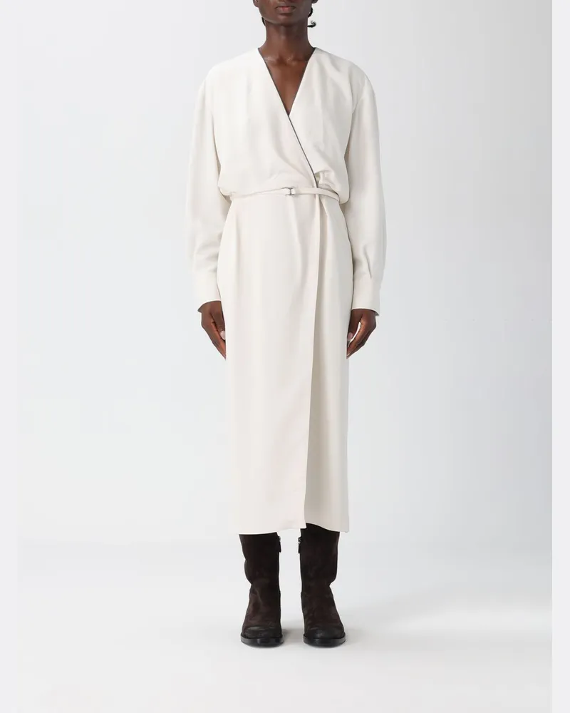 Brunello Cucinelli Kleider damen Ivory