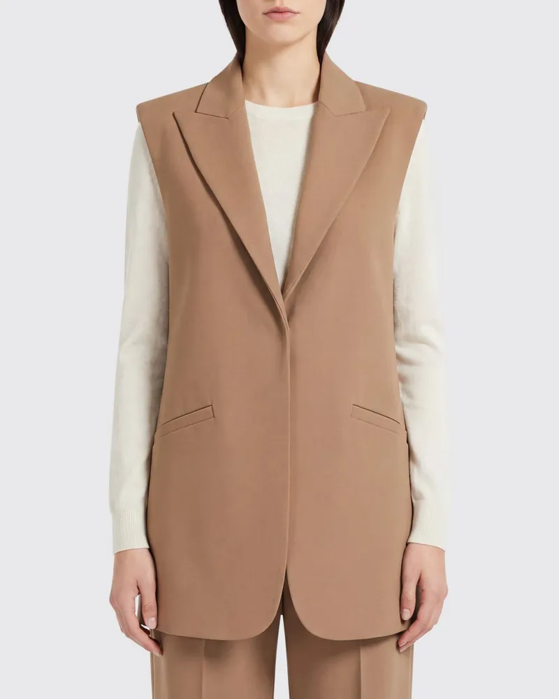 Federica Tosi Jacke damen Braun