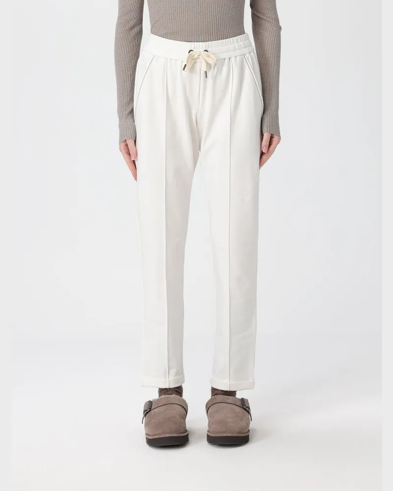 Brunello Cucinelli Hose damen Natural
