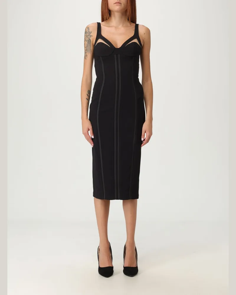 Elisabetta Franchi Kleider damen Schwarz