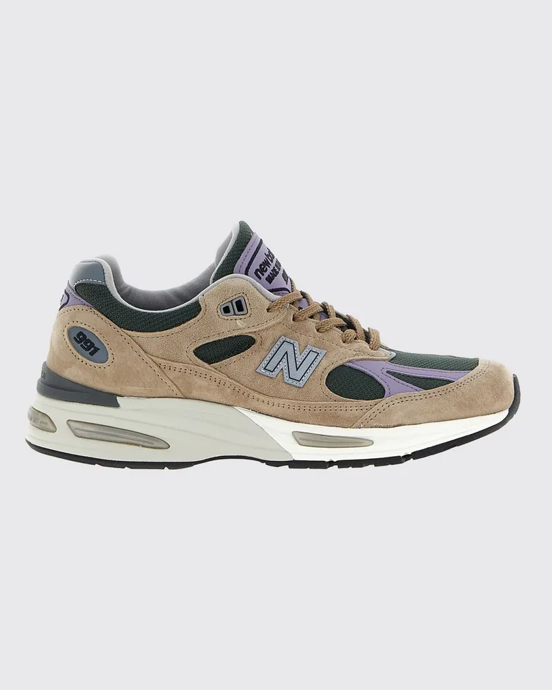 New Balance Mehrfarbige Made in UK 991v2 Sneakers aus Veloursleder und Mesh Bunt