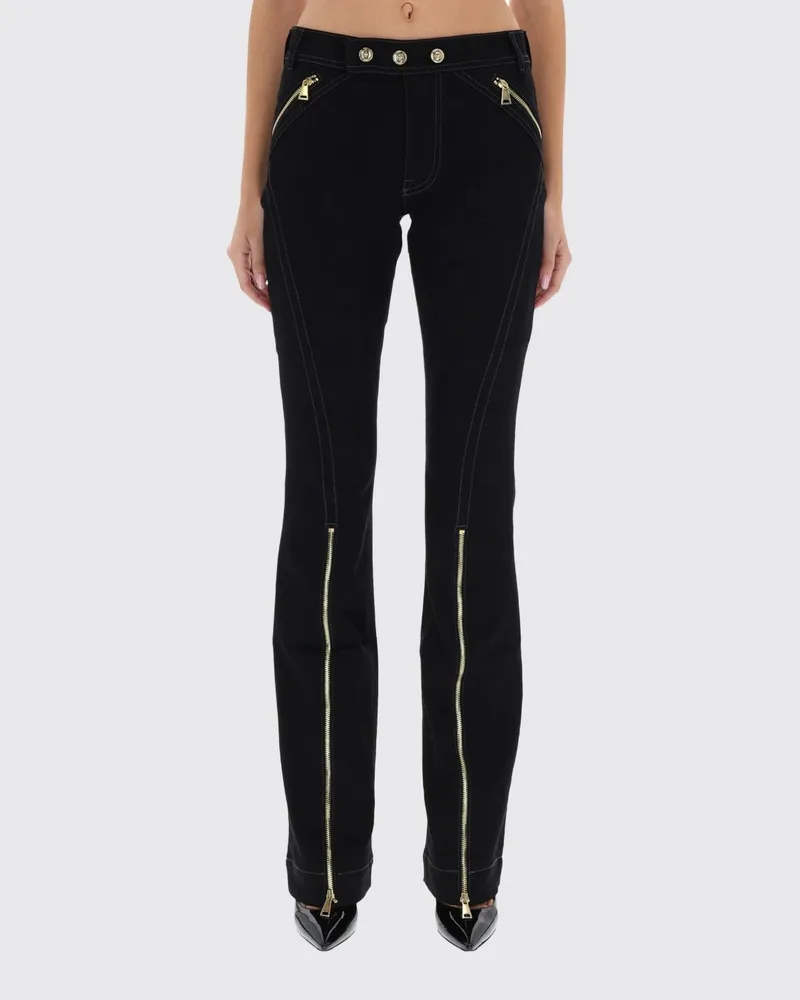 Versace Jeans Hose damen Schwarz