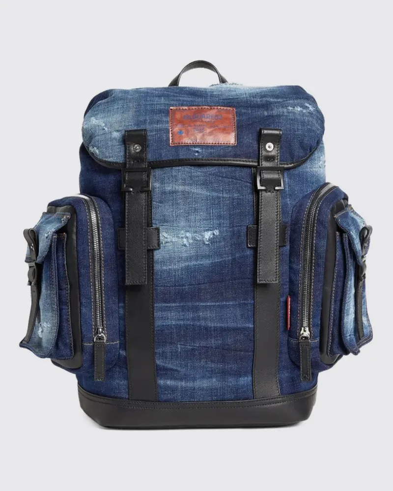 Dsquared2 Rucksack herren Blau