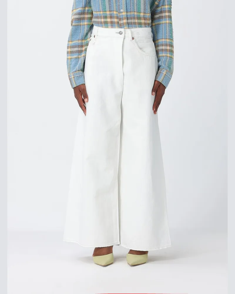 R13 Jeans damen Weiß