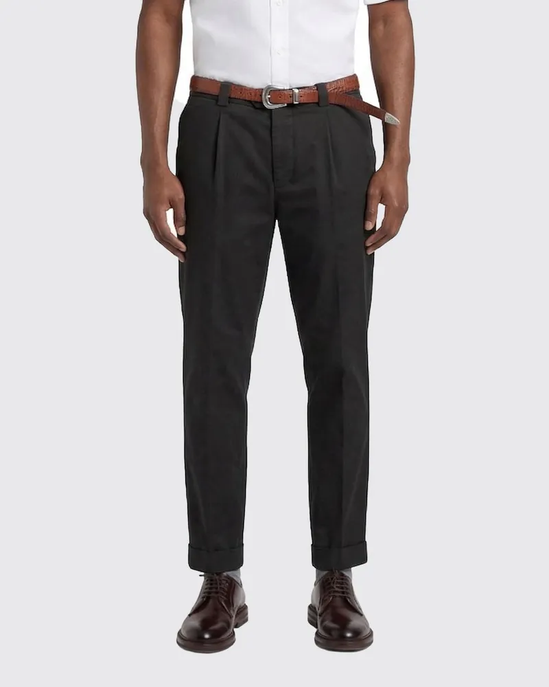 Brunello Cucinelli Hose herren Schwarz