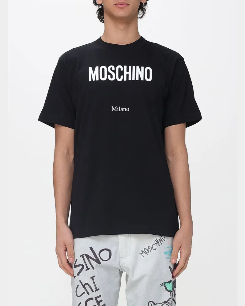 Moschino T-shirt herren Schwarz