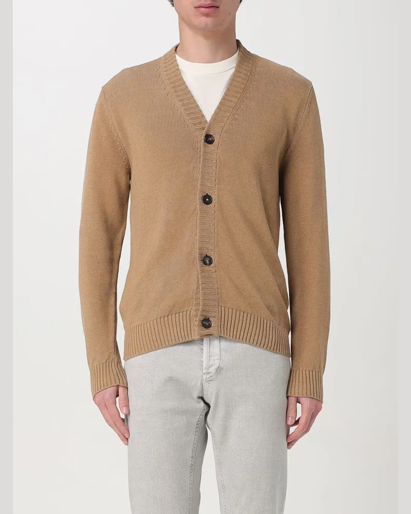 Zanone Strickjacke herren Sand